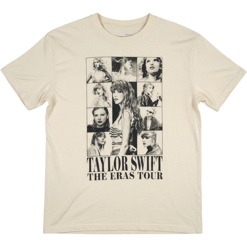 The Eras Tour Black White Photo Collage T Shirt Medium Swifty Streetwear